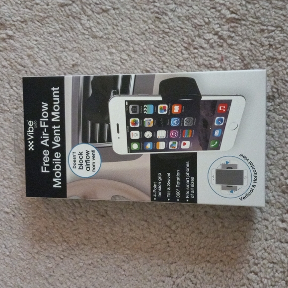 Vibe Cell Phones & Accessories Clearance Free Airflow Mobile Vent